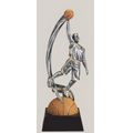 Male Basketball Motion Xtreme Resin Trophy (8")